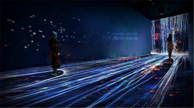 地面互動投影在展館、KTV等娛樂生活場所的應(yīng)用